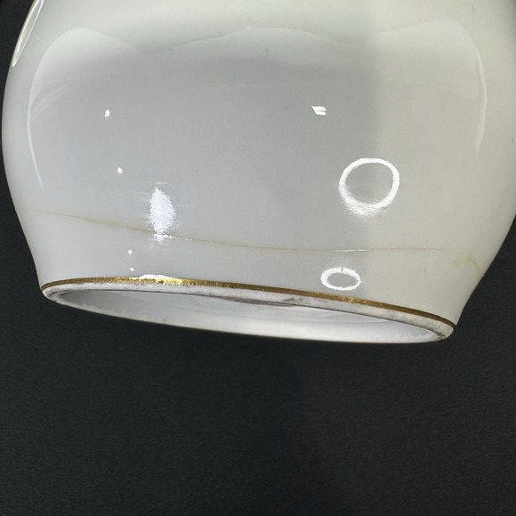 Vintage Haviland & Co Limoges Pitcher With Gold Trim and Beautiful Floral Design - Picture 12 of 12